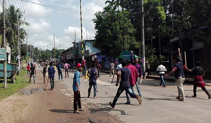 রণক্ষেত্রে পরিণত হল সিলেট