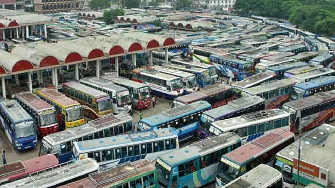 উত্তরাঞ্চলের যে ১৬ জেলার সঙ্গে ঢাকার বাস চলাচল বন্ধ