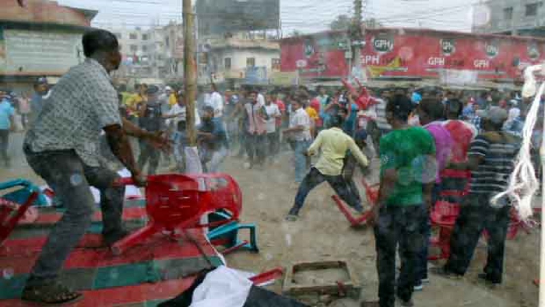 স্বাধীনতা দিবসের অনুষ্ঠানে ছাত্রলীগ-যুবলীগ সংঘর্ষ, আহত ১০