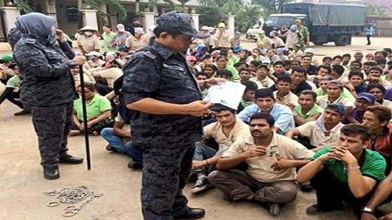 যে সাজা প্রদান করা হয়েছে মালেশিয়ায় আটক বাংলাদেশিসহ ৮৫ জনকে