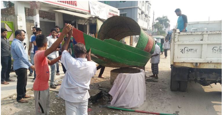 যেসব কারনে সরানো হচ্ছে আ.লীগ পোস্টার ব্যানার বিলবোর্ড