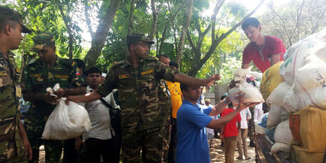 সেনাবাহিনীর মাধ্যমে ত্রাণ দিতে সরকারকে লিগ্যাল নোটিশ