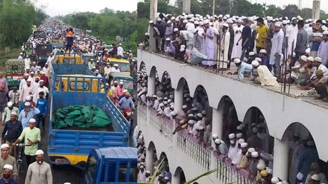 কোয়ারেন্টাইনে জানাজায় অংশ নেয়া ৩৫ হাজার মানুষ