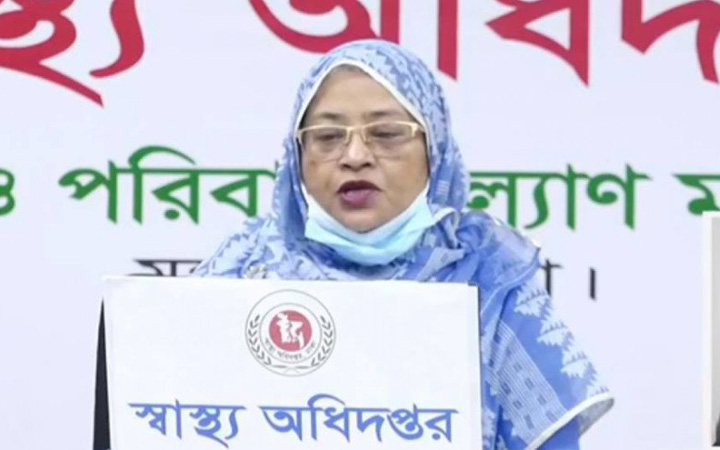 শেষ ২৪ ঘণ্টায় দেশে করোনায় আক্রান্ত ও মৃত্যুর সংখ্যা প্রকাশ