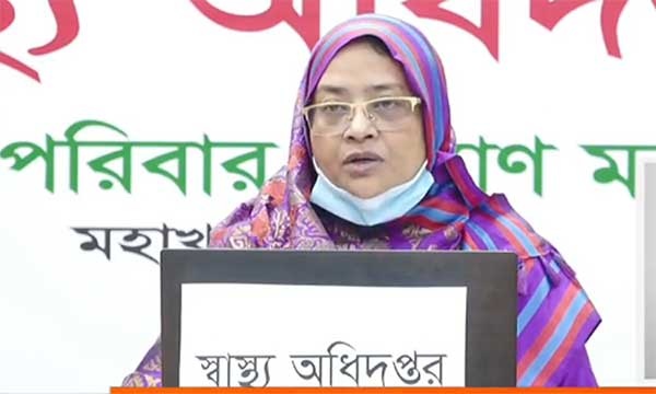 দেশে শেষ ২৪ ঘন্টায় আক্রান্ত ও মৃত্যুর সংখ্যা প্রকাশ