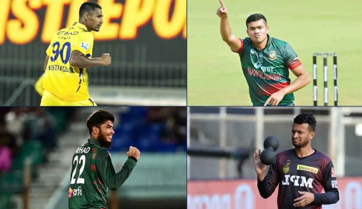 এইমাত্র পাওয়া : IPL এর দুয়ার খুলে গেল মুস্তাফিজ, তাসকিন ও রিশাদের